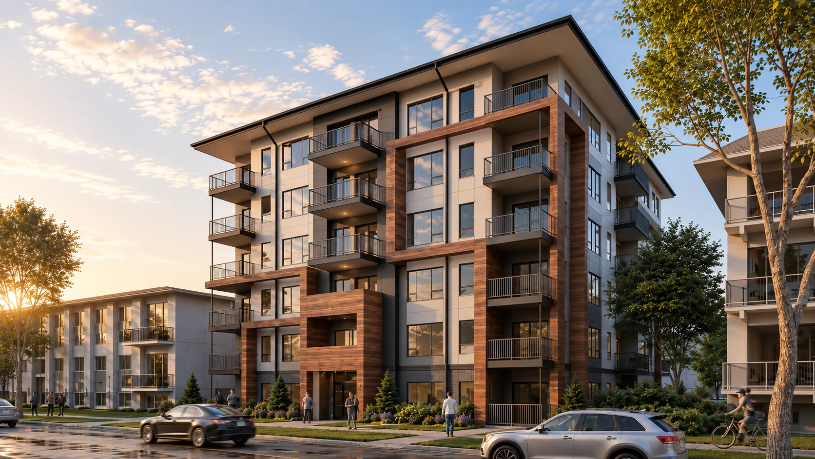 Exterior rendering of Imperial on Eighty Three